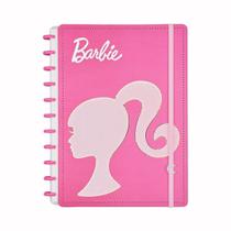 Caderno Inteligente Médio Disco Barbie Pink Rosa 80 folhas
