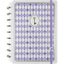 Caderno Inteligente Médio ISA Akkari Purple KEY com 80 Folhas