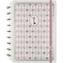 Caderno Inteligente Medio ISA Akkari Rose KEY 80FLS