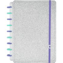 Caderno Inteligente Médio LETS Glitter Silver 2.0 Caderno Inteligente Médio LETS Glitter Silver 2.0