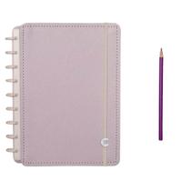 Caderno Inteligente Medio Lilas Pastel - 80 Folhas