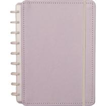 Caderno inteligente medio lilas pastel 80fls.