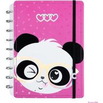 Caderno Inteligente Medio Luluca Pandalu Glow 80Fls
