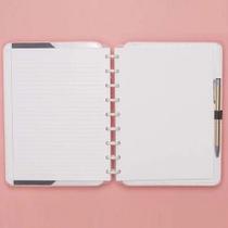 Caderno Inteligente Medio Rose Pastel - 80 Folhas