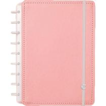 Caderno inteligente medio rose pastel 80fls.