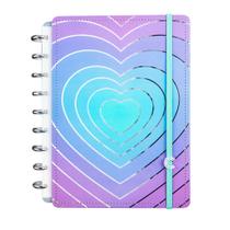 Caderno Inteligente Médio Silver Love 80Fls