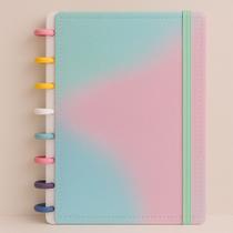 Caderno Inteligente Original A5 Grande Faculdade Planner Colorido Bloco de Notas para Estudos Agenda Caderno Inteligente Original A5 Grande Faculdade Planner Colorido Bloco de Notas para Estudos Agenda