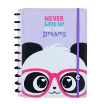 Caderno inteligente Panda universitário