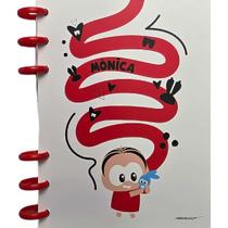 Caderno Inteligente Pequeno Disco A5 Mônica Toy Mônica Caderno Inteligente Pequeno Disco A5 Mônica Toy Mônica