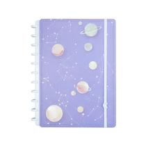 Caderno Inteligente Purple Galaxy By Gocase Grande