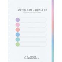 Caderno Inteligente Refil Grande Colorcode 90G 60FLS Pacote Caderno Inteligente Refil Grande Colorcode 90G 60FLS Pacote