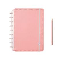 Caderno Inteligente Rose Pastel - Medio