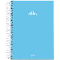 Caderno Jandaia college stilo espiral 80 folhas Caderno Jandaia college stilo espiral 80 folhas