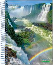 Caderno Jandaia pequeno brasilidade espiral 96 folhas Caderno Jandaia pequeno brasilidade espiral 96 folhas