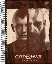 Caderno Jandaia universitário god of war ragnarok 80 folhas Caderno Jandaia universitário god of war ragnarok 80 folhas