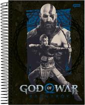Caderno Jandaia universitário god of war ragnarok 80 folhas