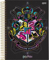 Caderno Jandaia universitário Harry Potter espiral 200folhas