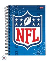 Caderno Jandaia universitário NFL 200x275mm 240 folhas