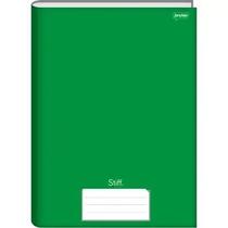 Caderno Jandaia universitário stiff brochura verde 96 folhas