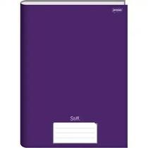 Caderno Jandaia universitário stiff roxo brochura 48 folhas