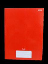 Caderno Jandaia universitário stiff vermelho brochura 48fls Caderno Jandaia universitário stiff vermelho brochura 48fls