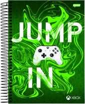 Caderno Jandaia Xbox Jump In 1 Materia 80 Folhas