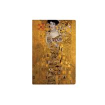 Caderno Journal Folk Books sem Pauta 20x13,5 a Dama Dourada