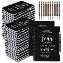 Caderno Kosiz 80 conjuntos A5 Spiral Christian Prayer Journal