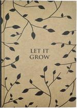 Caderno kraft let it grow