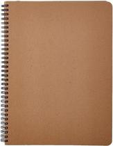 Caderno Kraft Pontado Wire o 21X28