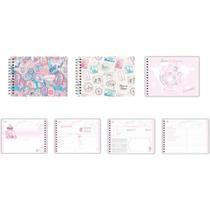 Caderno Larissa Manoela Plano Viagens Wanderlust Pacote com 4 Unidades Caderno Larissa Manoela Plano Viagens Wanderlust Pacote com 4 Unidades