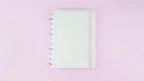 Caderno Lets Glitter Colorful A5 Caderno Inteligente