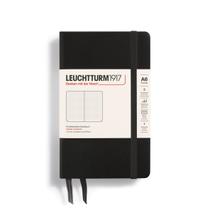 Caderno LEUCHTTURM1917 Pocket A6 capa dura 90x150mm preto Caderno LEUCHTTURM1917 Pocket A6 capa dura 90x150mm preto