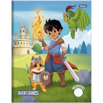 Caderno Linguagem Capa Dura Aventurinos Costurado 40F Pacote com 10 Caderno Linguagem Capa Dura Aventurinos Costurado 40F Pacote com 10