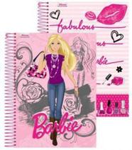 Caderno Linguagem Espiral 96 Folahs Capa Dura 0862 Barbie Foroni - LC