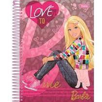 Caderno Linguagem Espiral 96 Folahs Capa Dura 0862 Barbie Foroni - LC