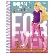 Caderno Linguagem Espiral 96 Folahs Capa Dura 0862 Barbie Foroni - LC