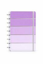 Caderno Listral Lilás Grande G Disco Reposicionável Capa Dura Disko Caderno Listral Lilás Grande G Disco Reposicionável Capa Dura Disko