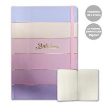 Caderno Listras A5 Style Book 15x21cm 25Fls 70g/m² Merci