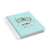 Caderno Livro Caixa Controle Financeiro Fechamento Dia / Mes - Paper Art da Bá