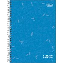 Caderno Lunix - Azul Claro - 80 Folhas - Tilibra