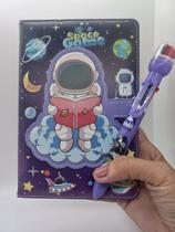 Caderno luxo astronauta Caderno luxo astronauta