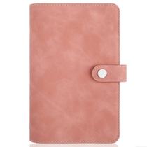 Caderno Macaron de Couro Macio com 23 Peças - Diário e Conjunto de Contas Manual