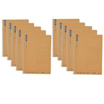 Caderno Maruman N236 B5 252x185mm Capa Kraft 40 Folhas Pacote com 10 Caderno Maruman N236 B5 252x185mm Capa Kraft 40 Folhas Pacote com 10