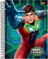 Caderno Max Steel Universitário 10 Matérias 160 Folhas Jandaia