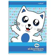 Caderno Máxima Alibombom Broch S.Pauta Az 80fl - Maxima