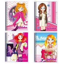 Caderno maxima univ c/d 10x1 200fls lindinhas Caderno maxima univ c/d 10x1 200fls lindinhas