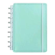 Caderno Médio 80 Folhas Verde Pastel Caderno Inteligente