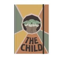 Caderno médio com elástico grogu cores culturama 96fls Caderno médio com elástico grogu cores culturama 96fls