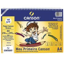 Caderno Meu Primeiro Canson Infantil A4 140 g/m 40 Fls 66667087